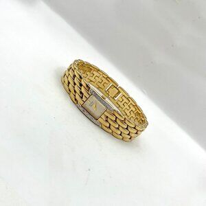 Citizen Elegance Tiny Face Diamond Dress Watch 5421-H21441 Gold 16x19mm